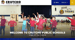 Desktop Screenshot of crutchoesd.org